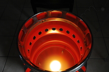 Table de salle à manger ou de conférence "chambre de combustion" d'avion Dassault Mirage III Table de salle à manger ou de conférence "chambre de combustion" d'avion Dassault Mirage III