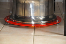 Table de salle à manger ou de conférence "chambre de combustion" d'avion Dassault Mirage III Table de salle à manger ou de conférence "chambre de combustion" d'avion Dassault Mirage III