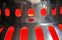 Table de salle à manger ou de conférence "chambre de combustion" d'avion Dassault Mirage III Table de salle à manger ou de conférence "chambre de combustion" d'avion Dassault Mirage III