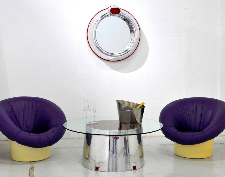 "Miroir" Entrée d'air de Breguet Alizé - Vendu "Miroir" Entrée d'air de Breguet Alizé - Vendu