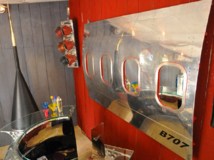 "Miroir double" Carlingue avion US - Vendu "Miroir double" Carlingue avion US - Vendu