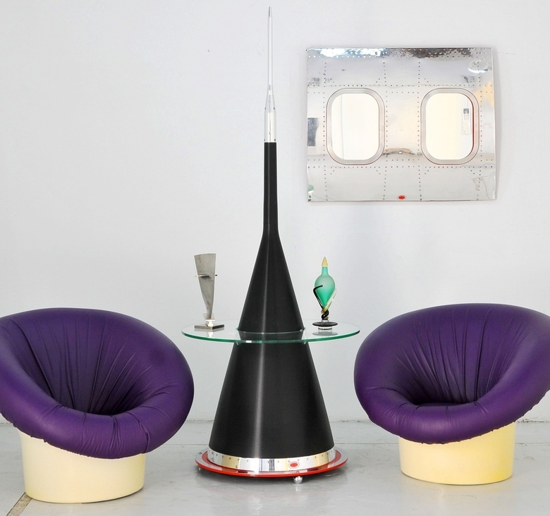 Coin de canapé "Pointe de Mirage III" - Vendu  Coin de canapé "Pointe de Mirage III" - Vendu