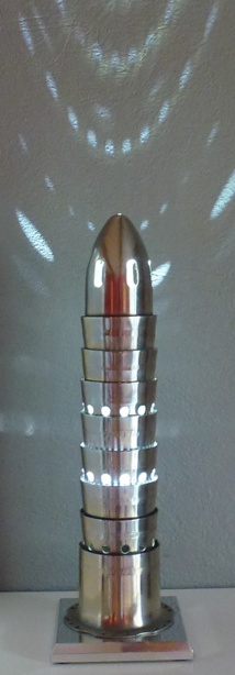 Lampe de bureau "Tube à flammes" (vendues 2/4) Lampe de bureau "Tube à flammes" (vendues 2/4)