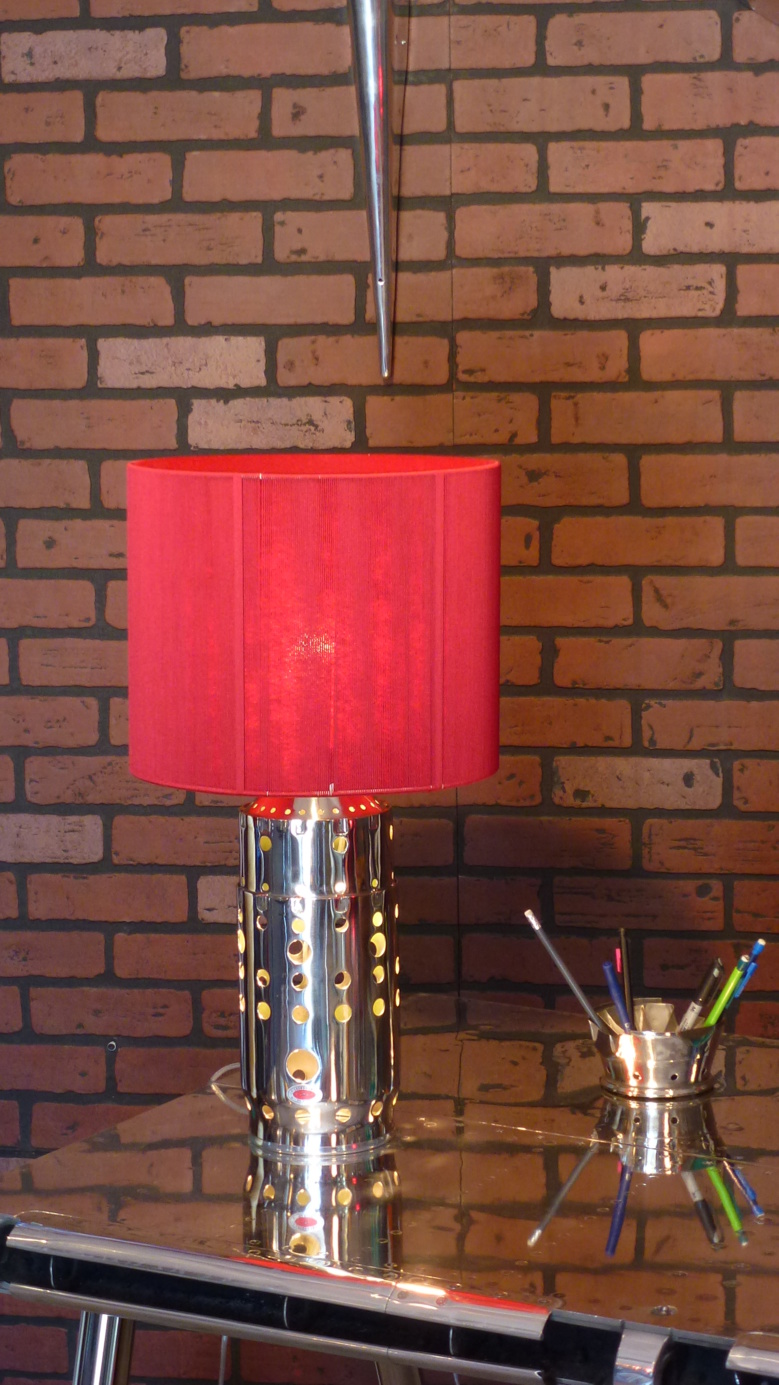 Lampe "Chambre de combustion de réacteur" Lampe "Chambre de combustion de réacteur"