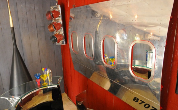 "Miroir double" Carlingue avion US - Vendu