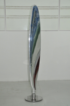 Pale d'hélice de Flamant en alu poli Pale d'hélice de Flamant en alu poli