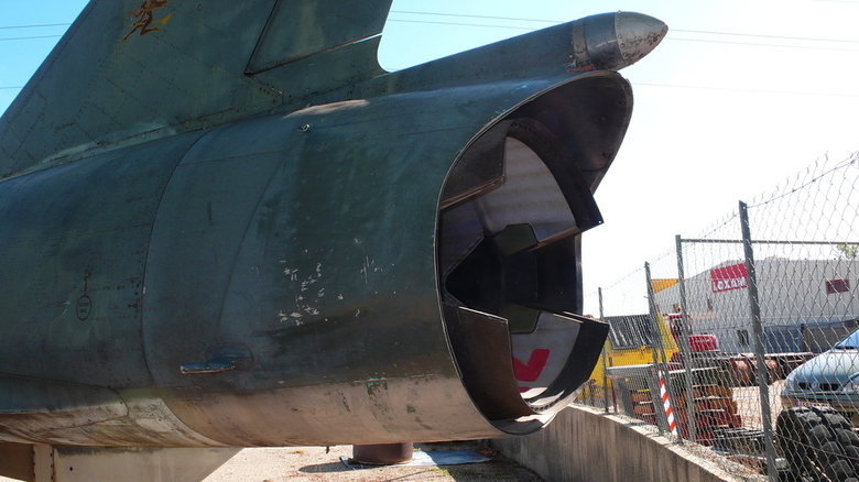 "Bureau" Arrière d'avion Dassault Mirage III C "croupion"