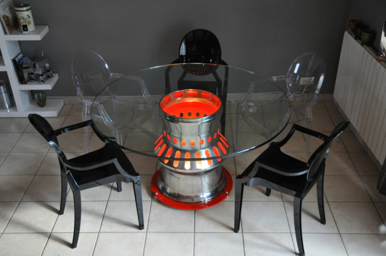 Table "Chambre de combustion" Mirage III