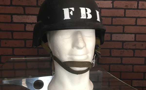 Casques en kevlar des groupes d'intervention du FBI de New-York et du SWAT de Los Angeles